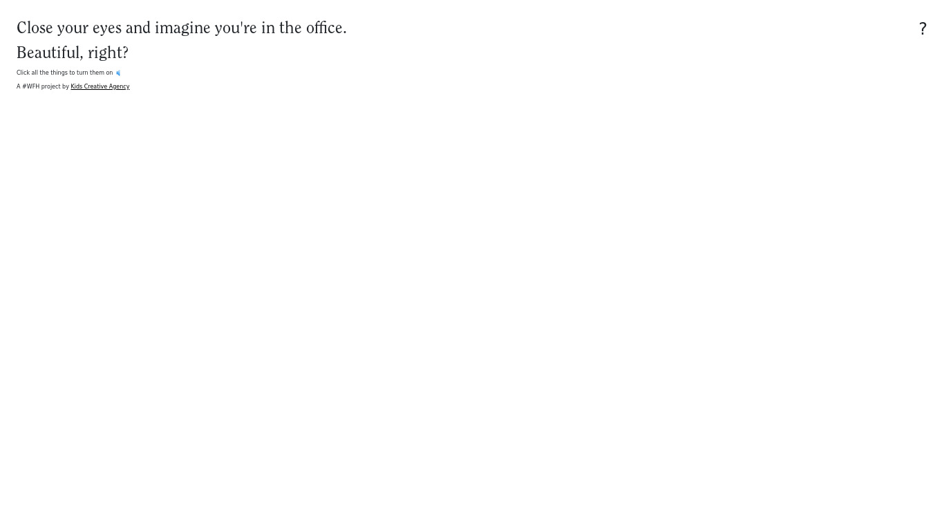 I Miss The Office Landing page