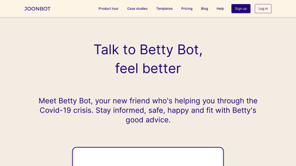 Betty Bot fighting Covid-19 image