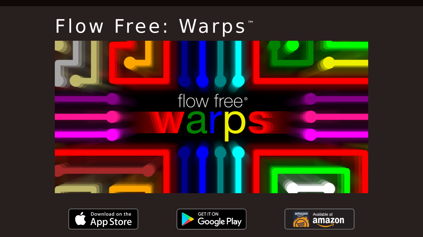 Flow Free: Warps Landing page