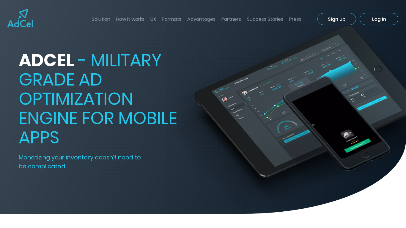 AppInTop Landing page