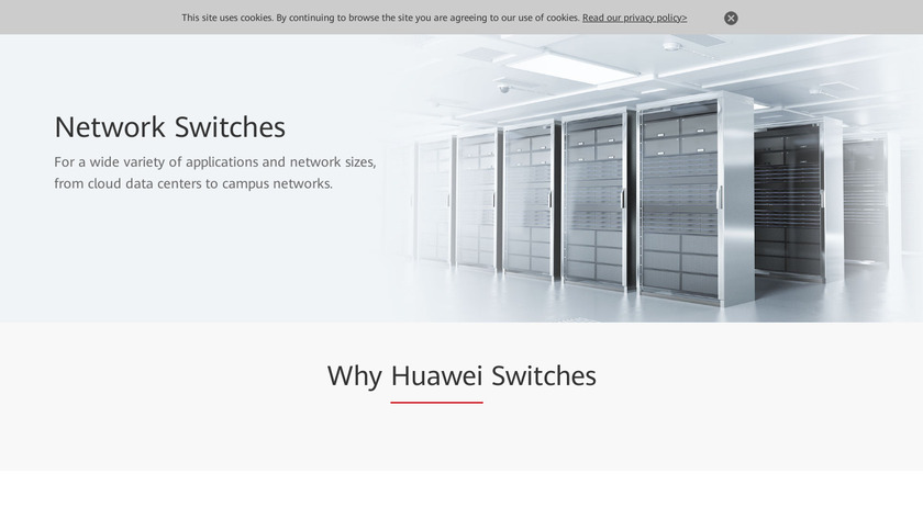 Huawei Chassis Switches Landing Page