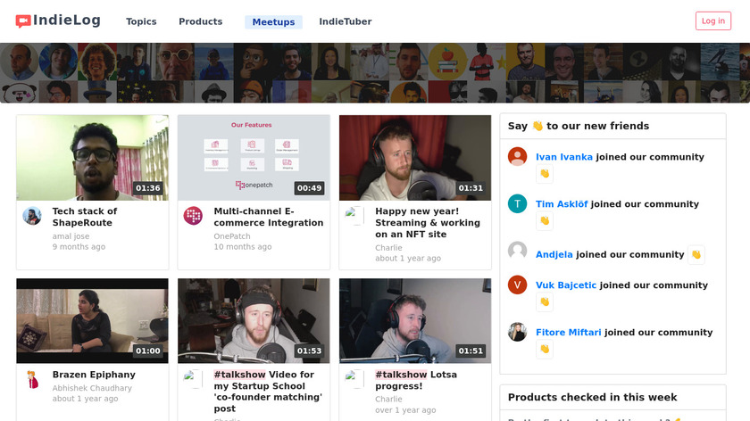 Lonely Dev Landing Page