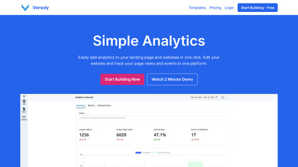 Analytics by Versoly image