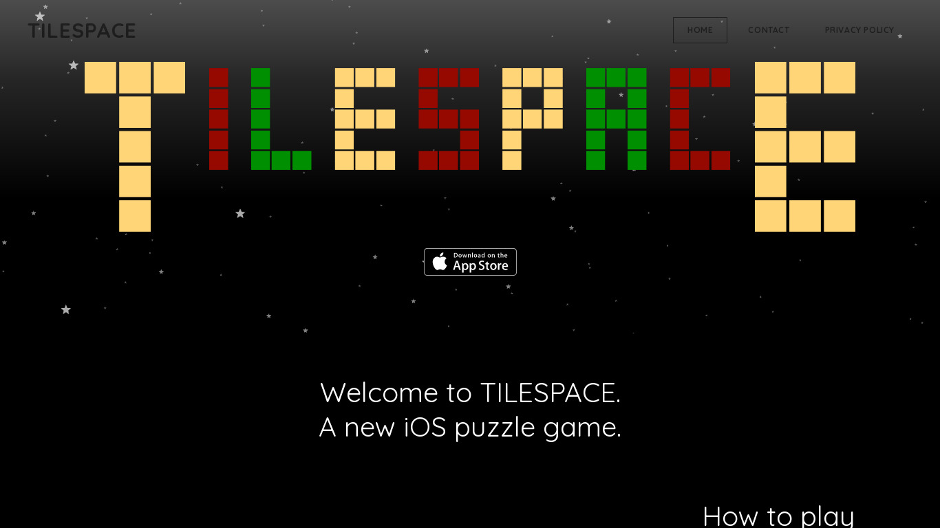Tilespace Landing page