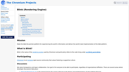 Blink Rendering Engine image