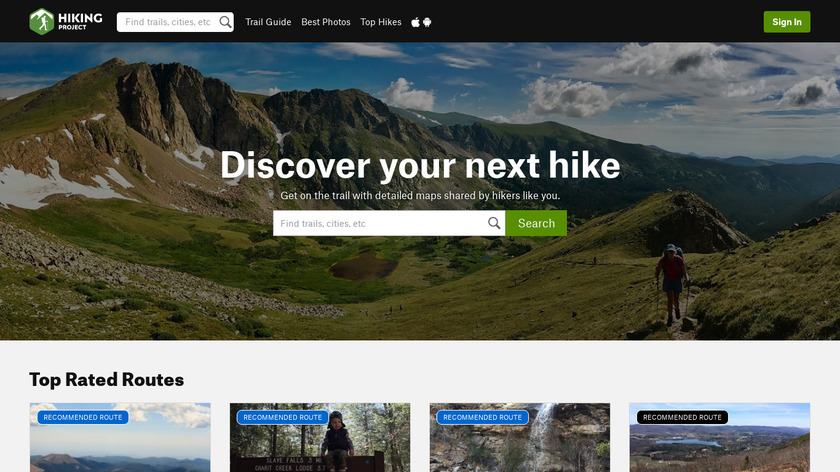 Hiking Project Landing Page