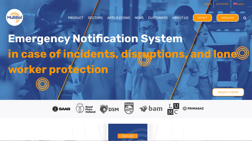 MultiBel Landing Page