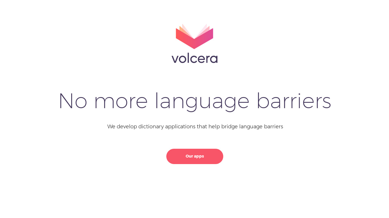 Advanced Offline Dictionary Landing page
