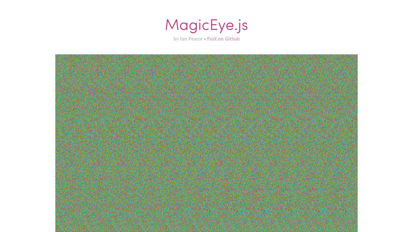 peeinears.github.io MagicEye.js Landing Page