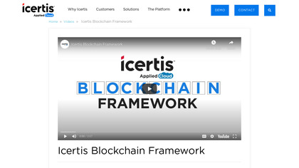 icertis.com ICM Blockchain Framework image