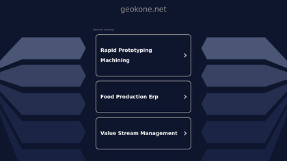 GeoKone screenshot