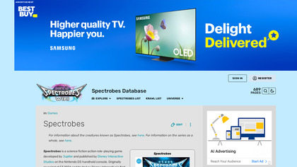 Spectrobes image