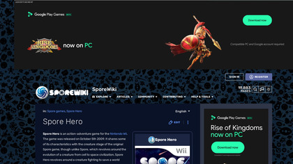 Spore Hero image