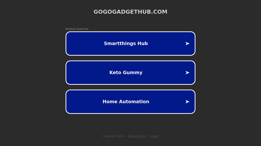 Gadget Hub Landing Page