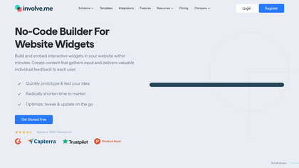 No-Code Widget Builder screenshot