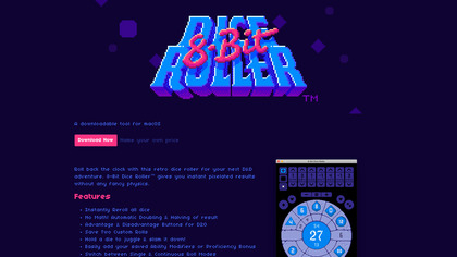 8-Bit Dice Roller image