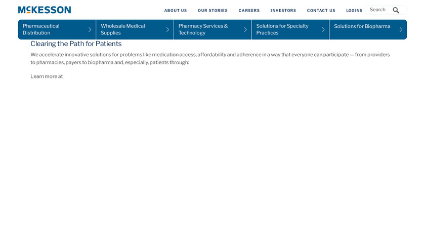 RelayHealth Landing Page