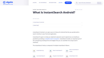 InstantSearch Android image