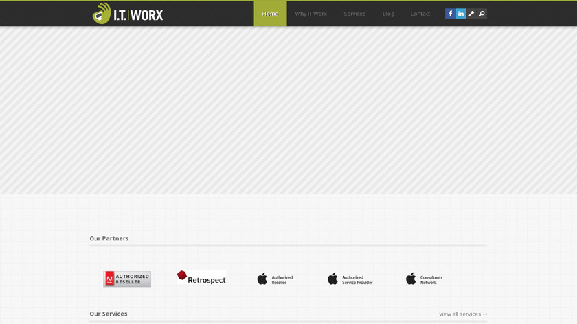 IoTWorX Landing Page