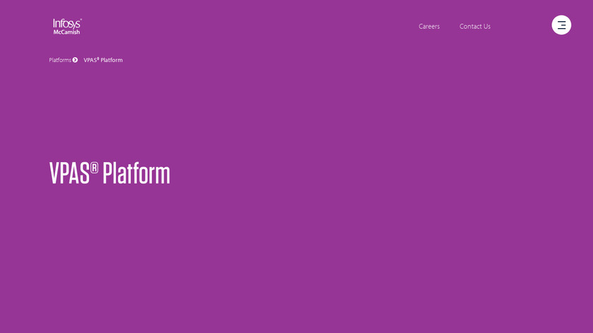 VPAS Life Landing Page