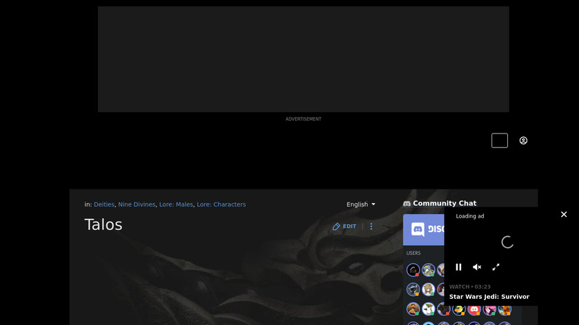 Talos Landing Page