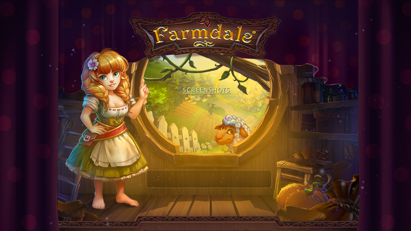 Farmdale Landing page