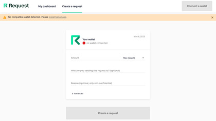 Request Create image