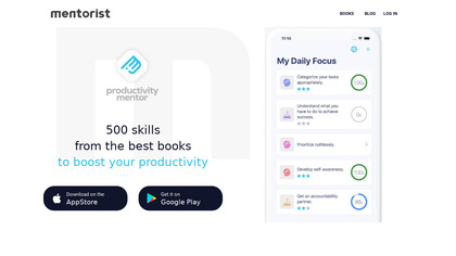 mentorist.app ProductivityMentor image