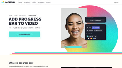 Progress Bars by Kapwing image
