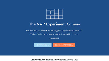 MVP Experiment Canvas image