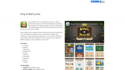 King of Math Junior image