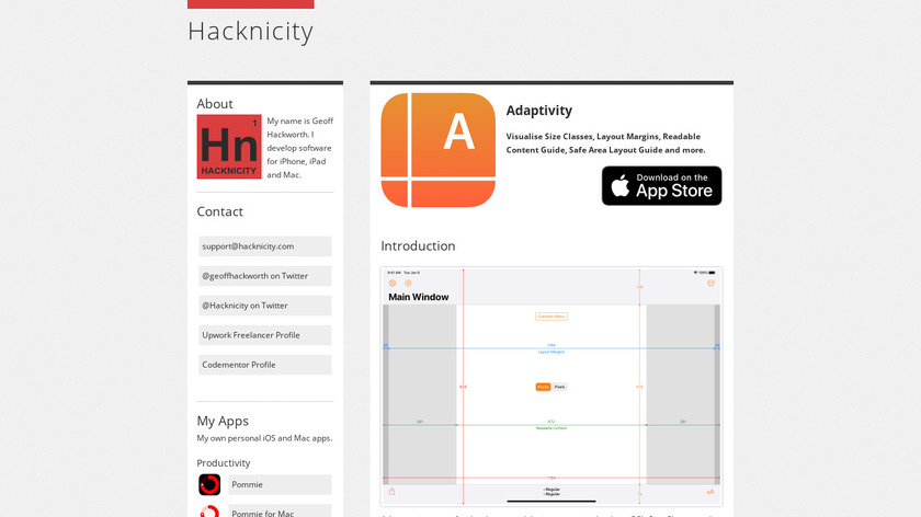 Adaptivity Landing Page
