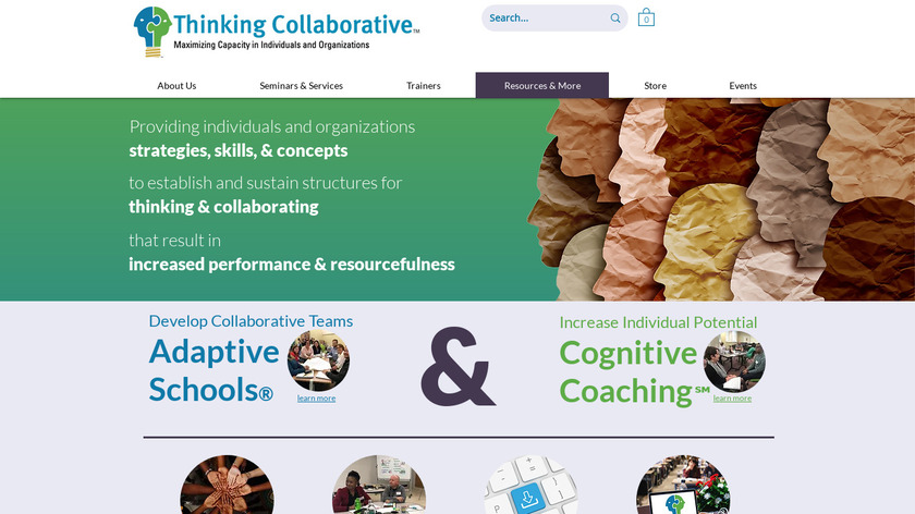 Cognitive Coaching Landing Page