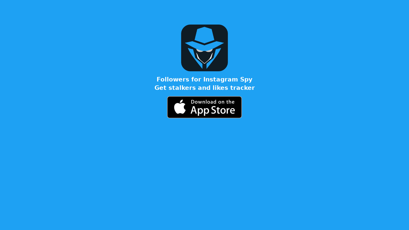 Followers for Instagram Spy Landing page