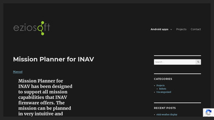 Mission Planner for INAV image