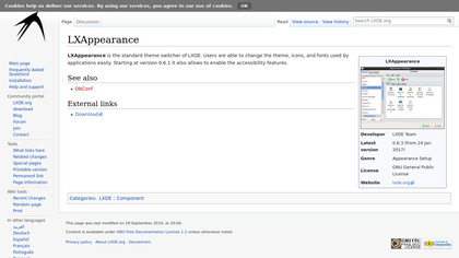 wiki.lxde.org lxappearance image