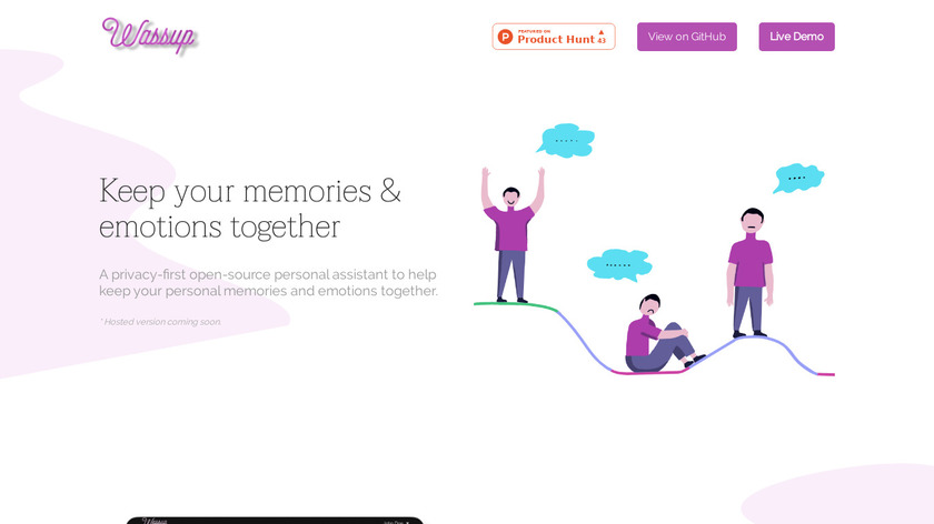 Wassup Landing Page