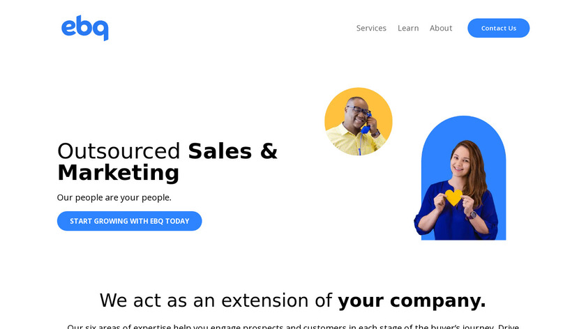 EBQ Landing Page