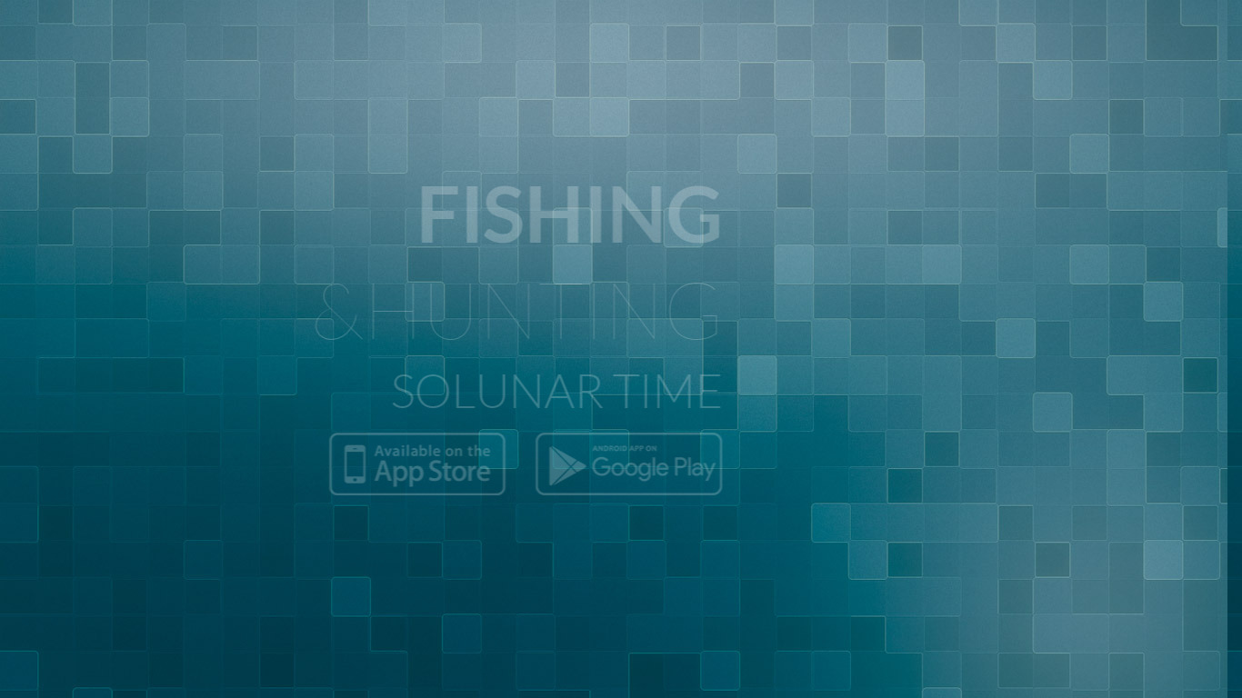 Fishing & Hunting Solunar Time Landing page