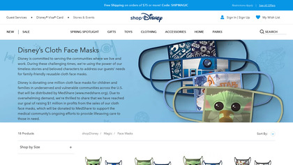 Disney Face Masks image