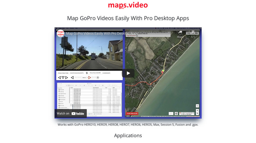 Hyperlapse Map Landing Page