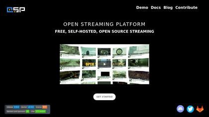 Open Streaming Platform image