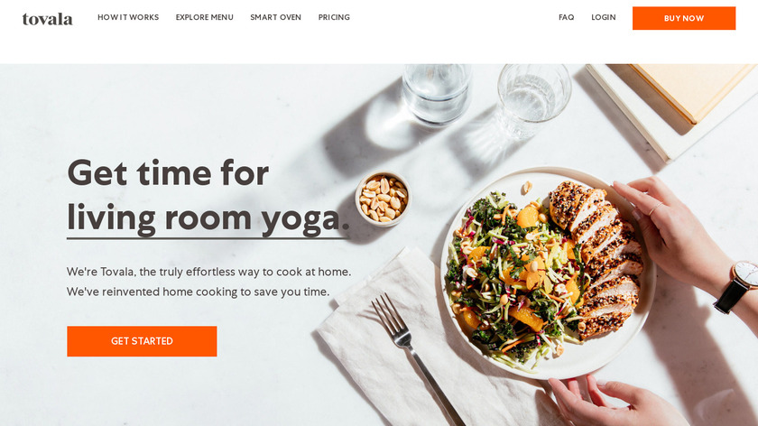 Tovala Steam Oven (2nd gen) Landing Page