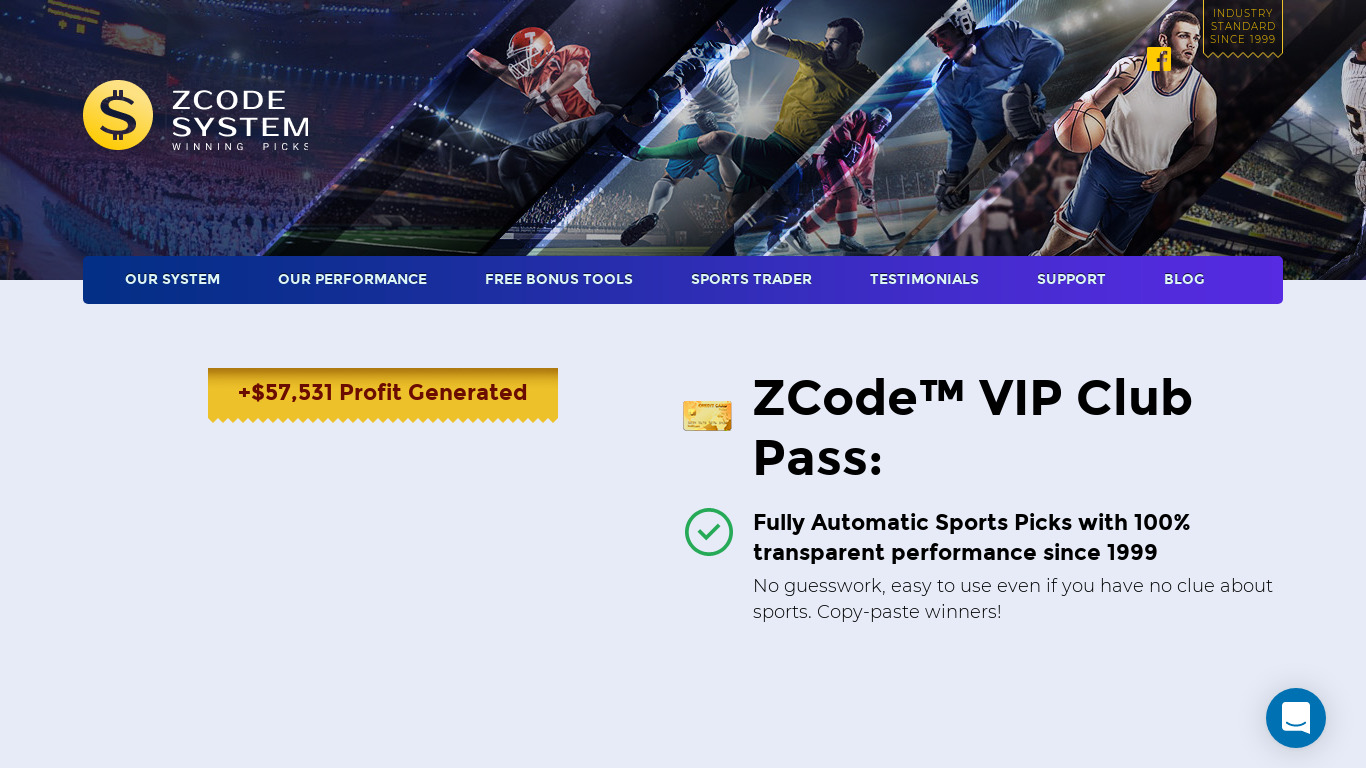 Zcode Landing page