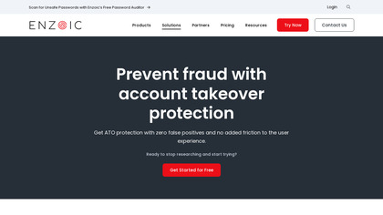 Enzoic Account Takeover Protection image