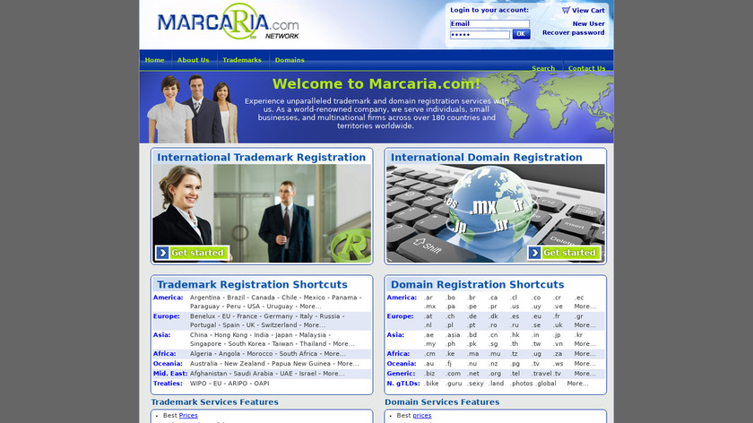 AI Domain Search Landing Page