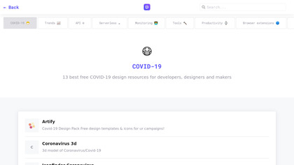 COVID-19 design resources by Undesign image