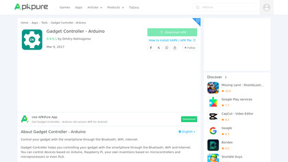 Gadget Controller – Arduino image