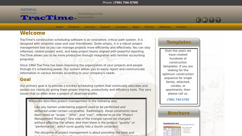 TracTime Landing Page