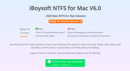 iBoysoft NTFS for Mac image